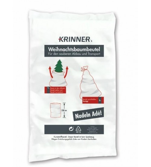 Sac pentru colectarea si transportul bradului de Craciun