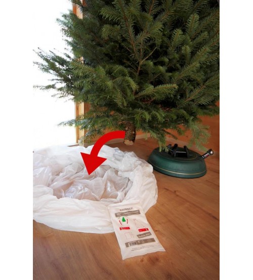 Sac pentru colectarea si transportul bradului de Craciun
