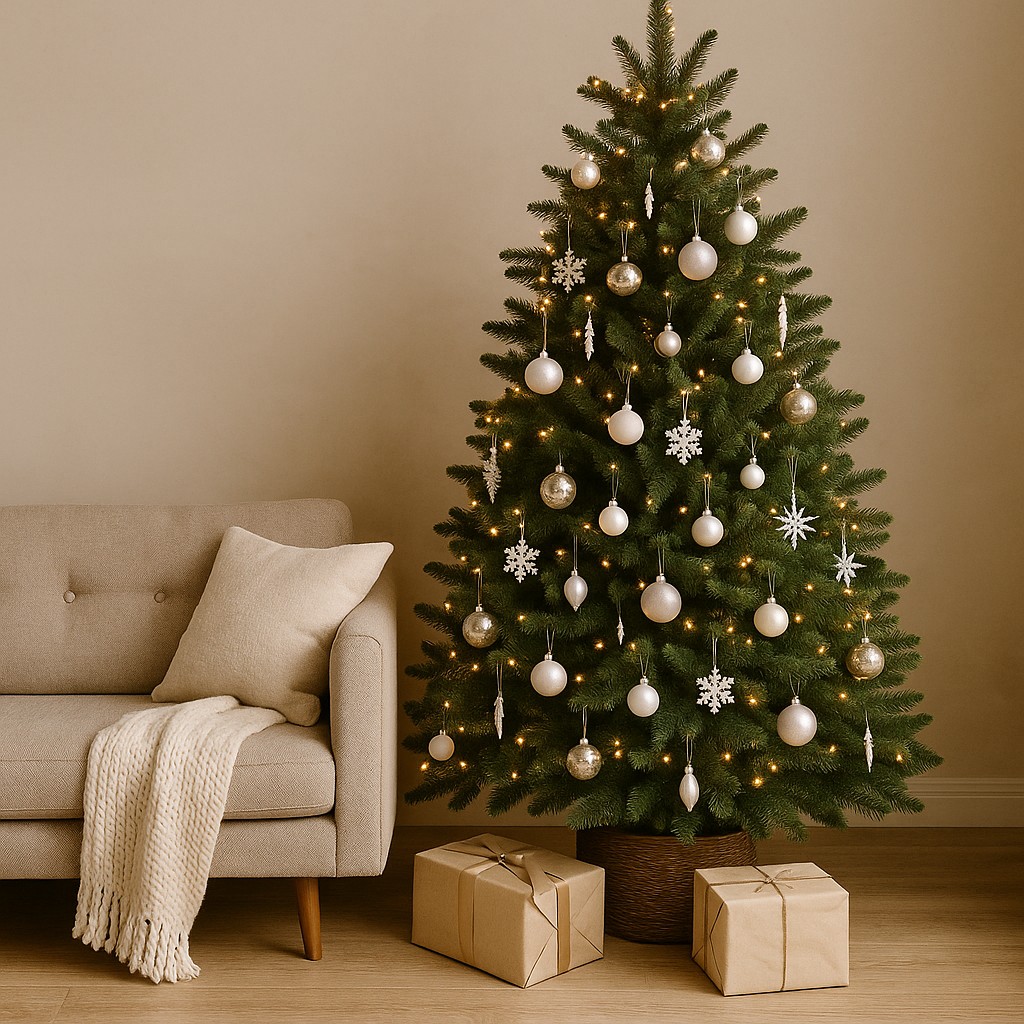 Cel mai frumos brad pentru apartament – sfaturi pentru spatii mici Cel mai frumos brad pentru apartament – sfaturi pentru spatii mici