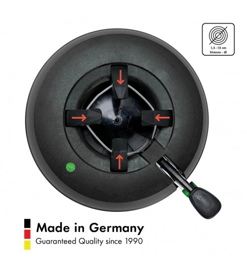 Suport de brad Krinner Black Edition Comfort Grip S pentru un brad cu dimensiunea de pana la 2.3 m